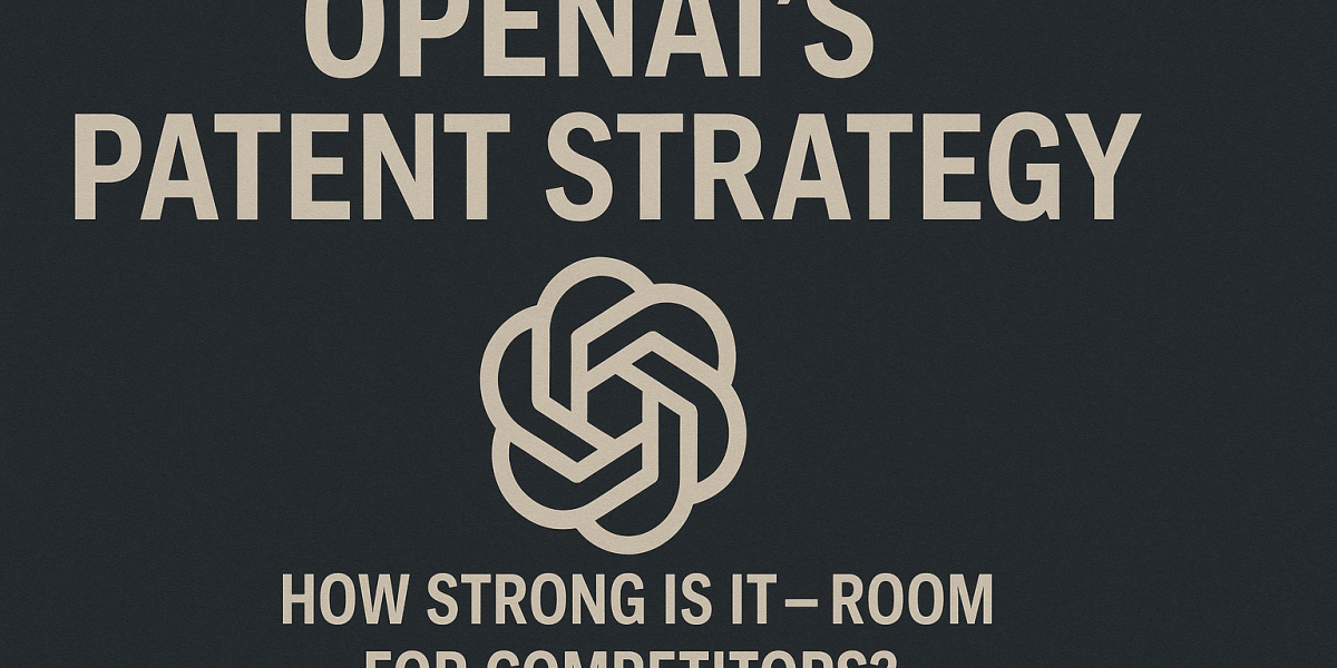 OpenAI’s Patent Strategy